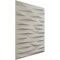 Ekena Millwork 19 5/8in. W x 19 5/8in. H Enterprise EnduraWall Decorative 3D Wall Panel Covers 2.67 Sq. Ft. WP20X20ENGBW - alternate 2